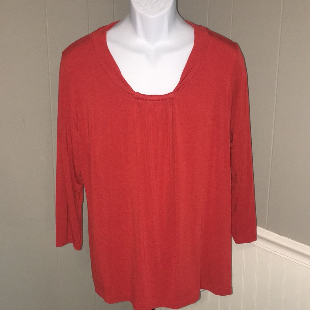 White Stag burnt orange sz XL 3/4 sleeve